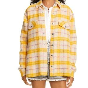 Isabel marant Etoile plaid shirt jacket
